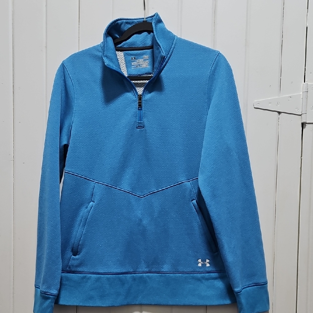 Under Armour Teal Quarter-Zip Pullover